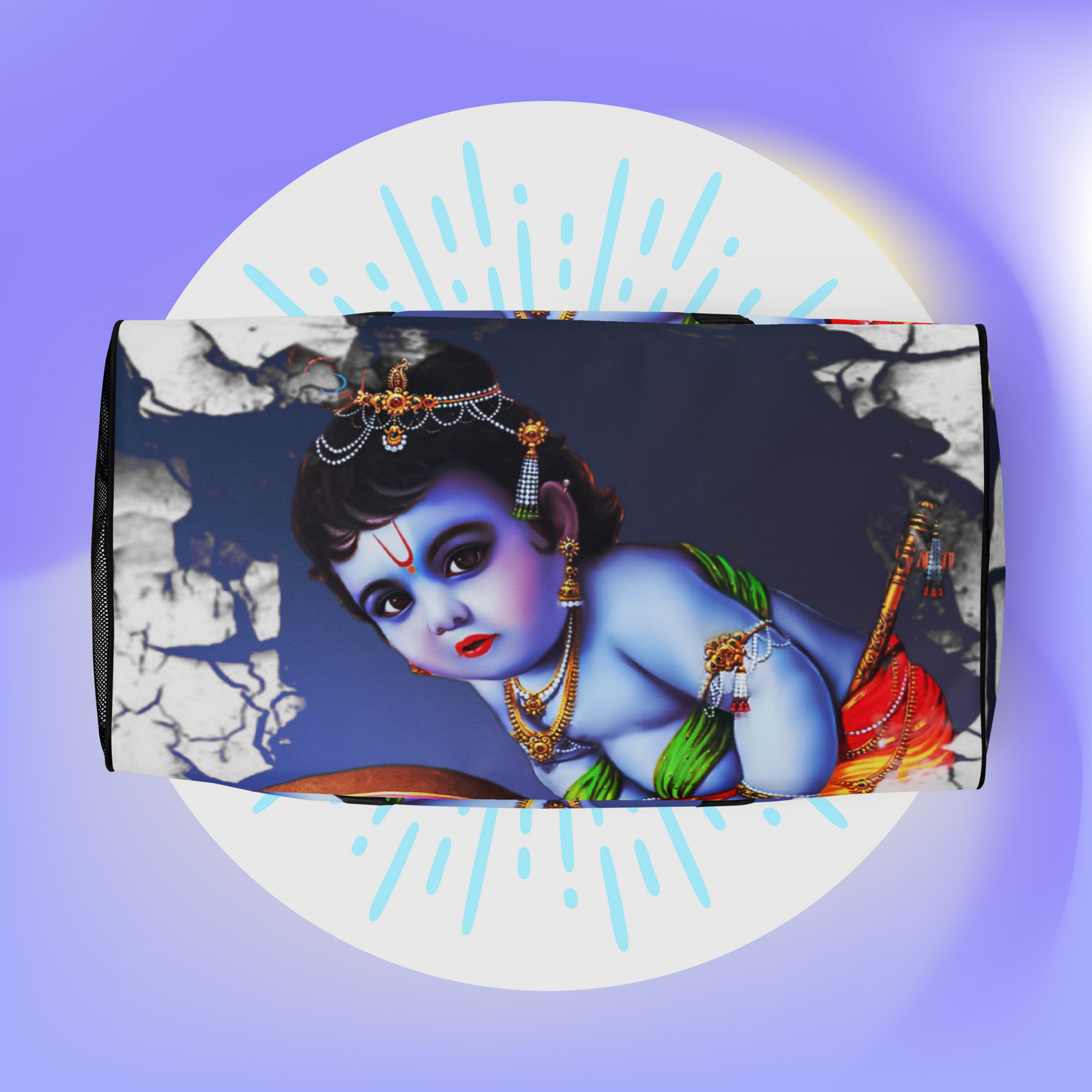 Baby Krishna Duffle Bag | Limited Edition Design