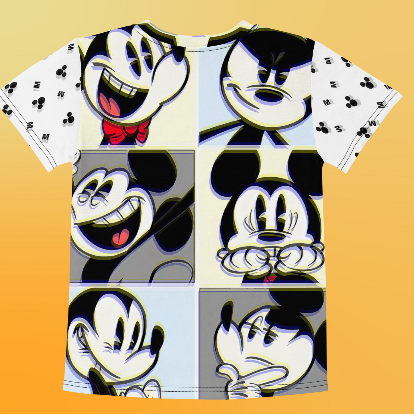 Designer Mickey-Mouse Kid's Crew Neck T-Shirt