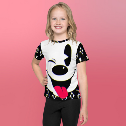 Designer Mickey-Mouse Kid's Crew Neck T-Shirt