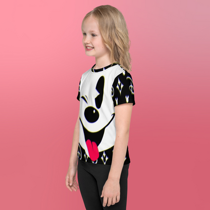 Designer Mickey-Mouse Kid's Crew Neck T-Shirt