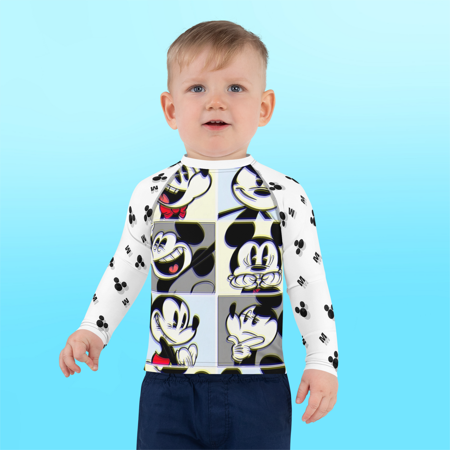 Mickey-Mouse Children's Athletic Shirt