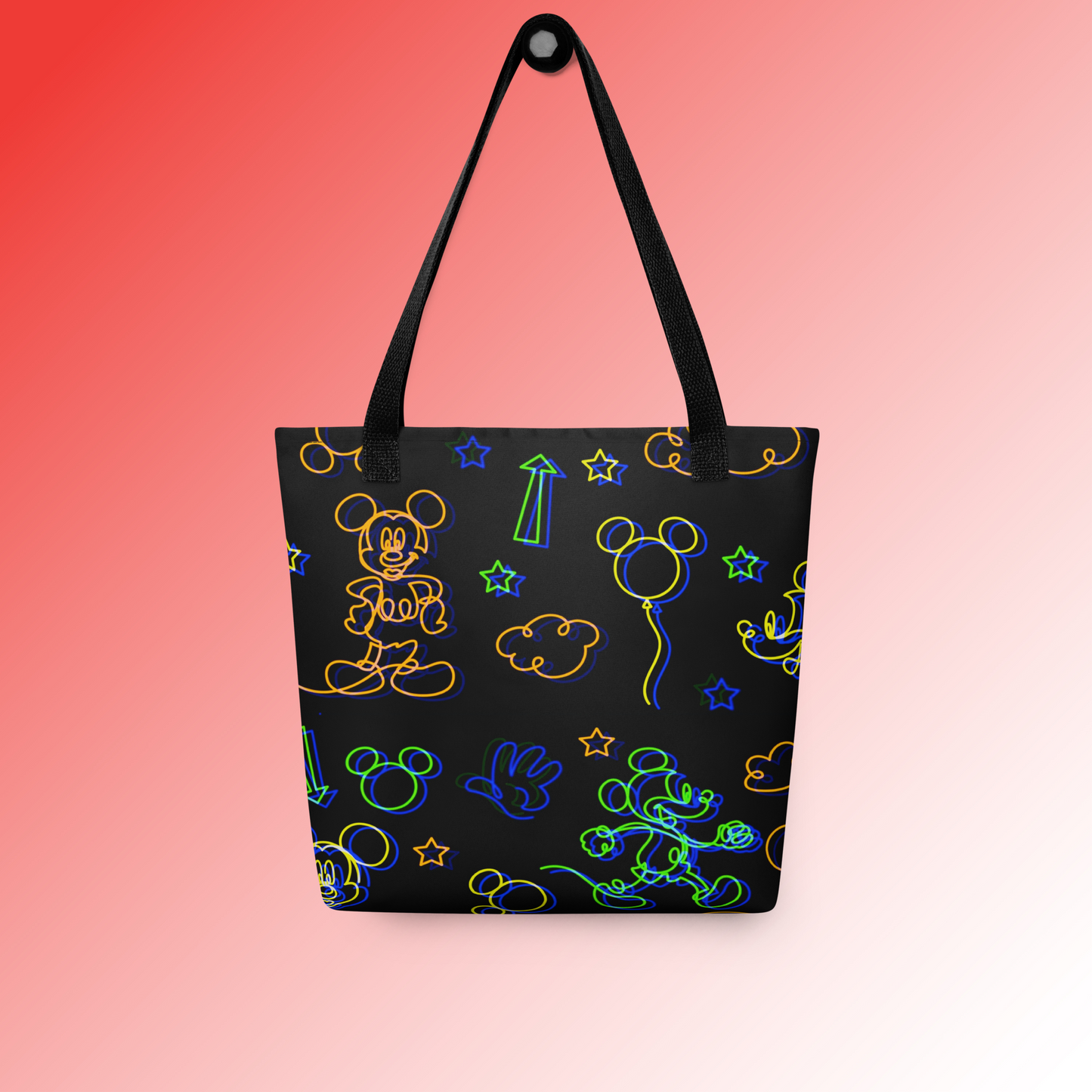 Designer Mickey-Mouse Tote Bag | Available in Multiple Colors