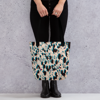 Designer Mickey-Mouse Tote Bag | Available in Multiple Colors