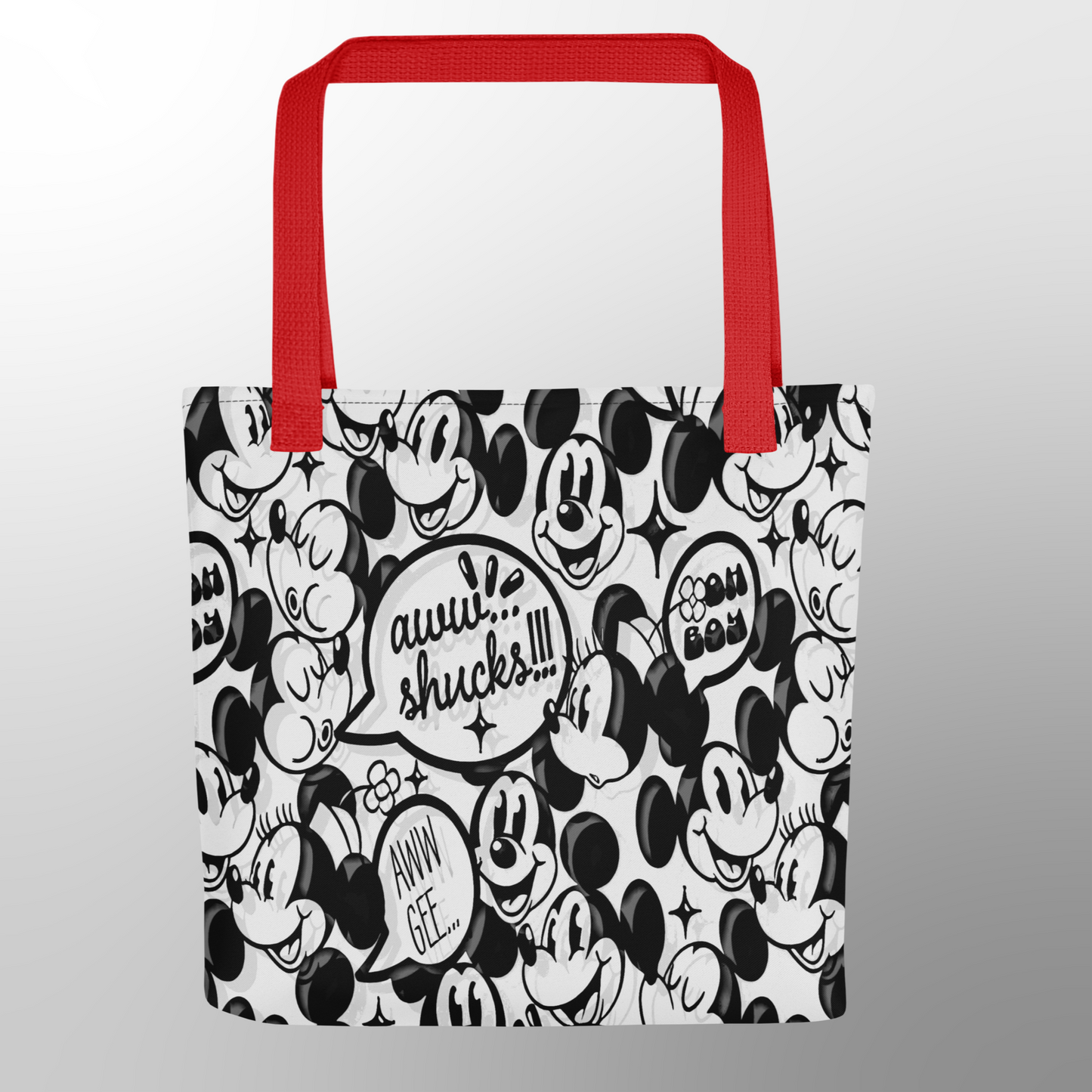 Designer Mickey-Mouse Tote Bag | Available in Multiple Colors