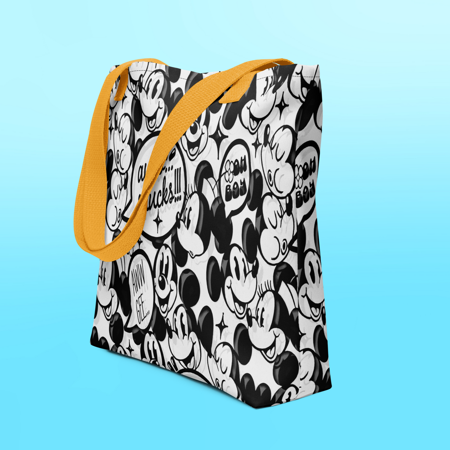 Designer Mickey-Mouse Tote Bag | Available in Multiple Colors