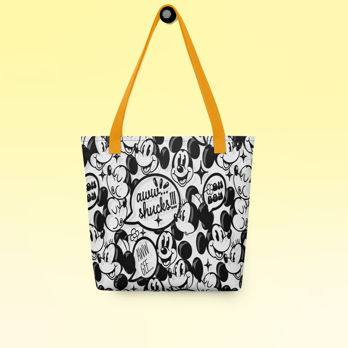 Designer Mickey-Mouse Tote Bag | Available in Multiple Colors