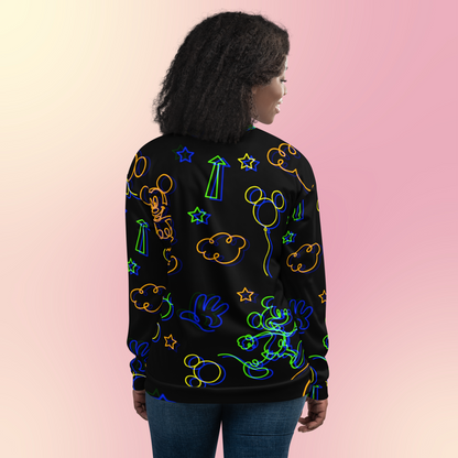 Designer Mickey-Mouse Bomber Jacket | Unisex