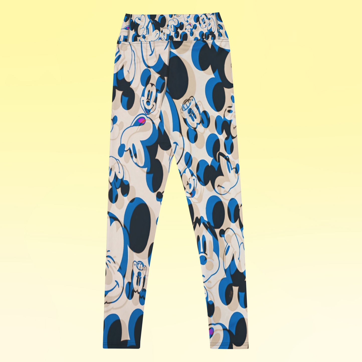 Designer Mickey-Mouse Yoga Leggings