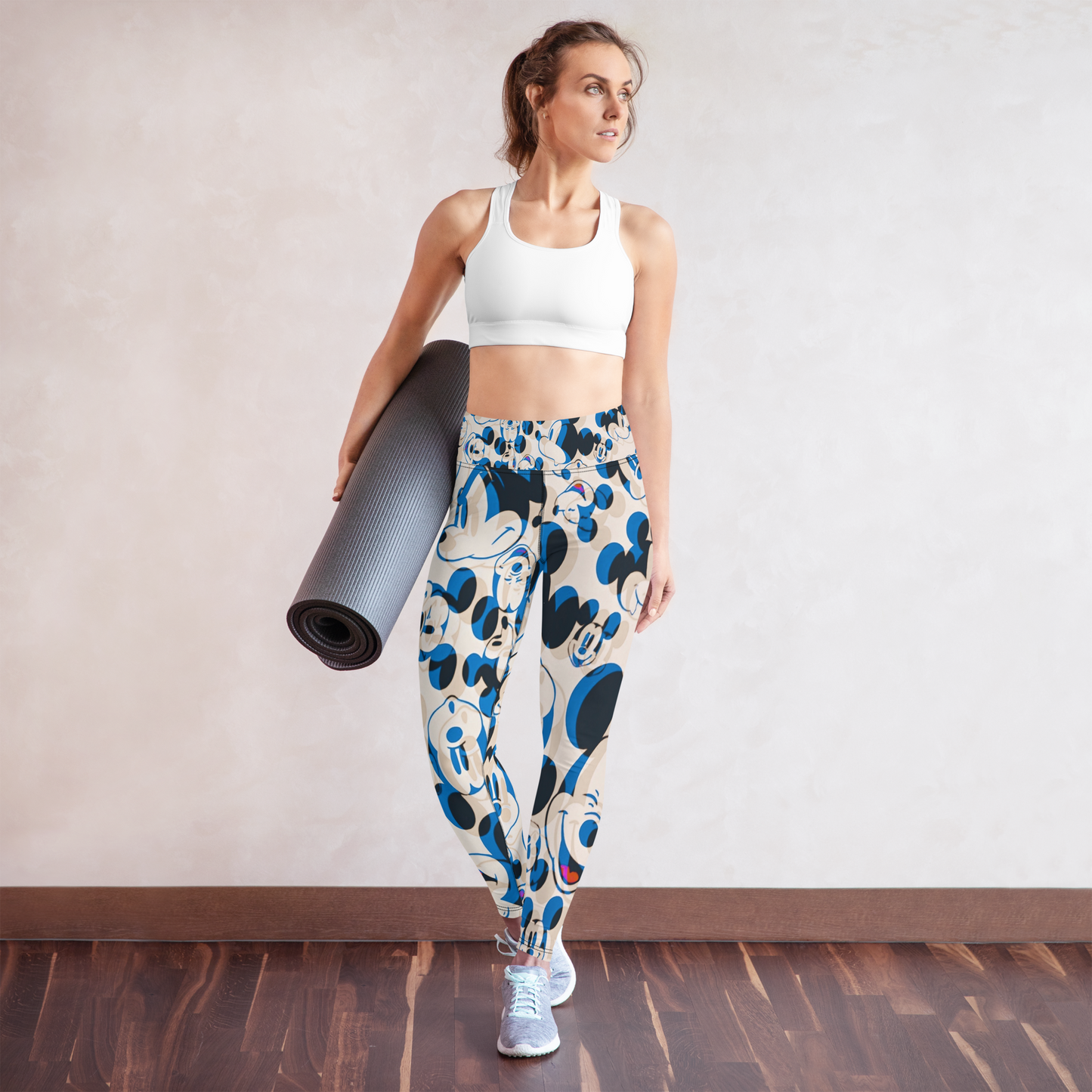 Designer Mickey-Mouse Yoga Leggings