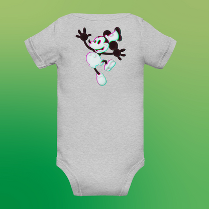 Designer 3D Mickey-Mouse Baby Short Sleeve One Piece | Available in Multiple Colors | Design on Front & Back