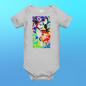 Designer Mickey-Mouse Baby Short Sleeve One Piece | Available in Multiple Colors | Design on Front & Back