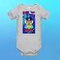 Designer Mickey-Mouse Baby Short Sleeve One Piece | Available in Multiple Colors | Design on Front & Back