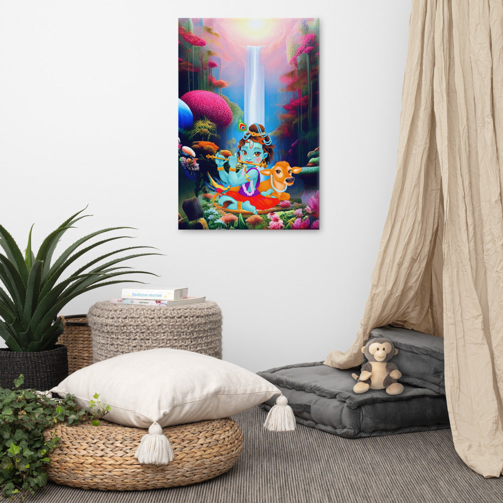 Krishna Large Canvas | Limited Edition Design