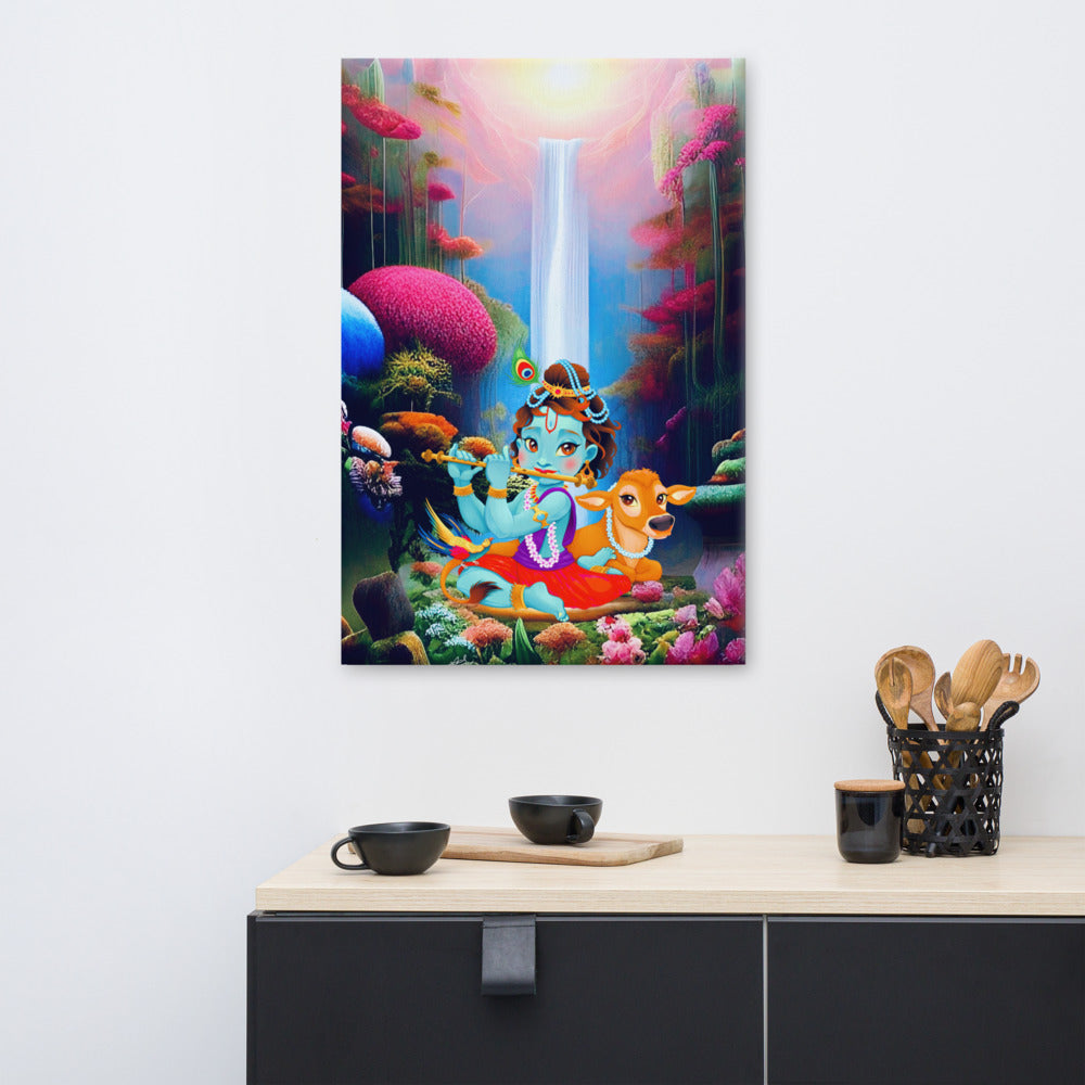 Krishna Large Canvas | Limited Edition Design