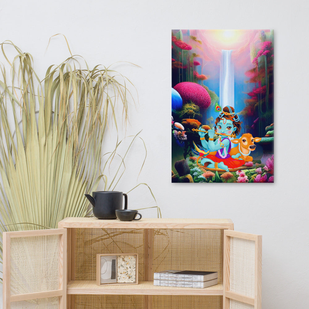 Krishna Large Canvas | Limited Edition Design