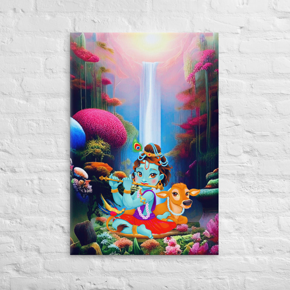 Krishna Large Canvas | Limited Edition Design