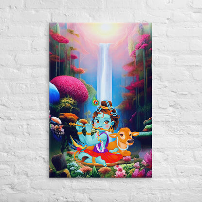 Krishna Large Canvas | Limited Edition Design