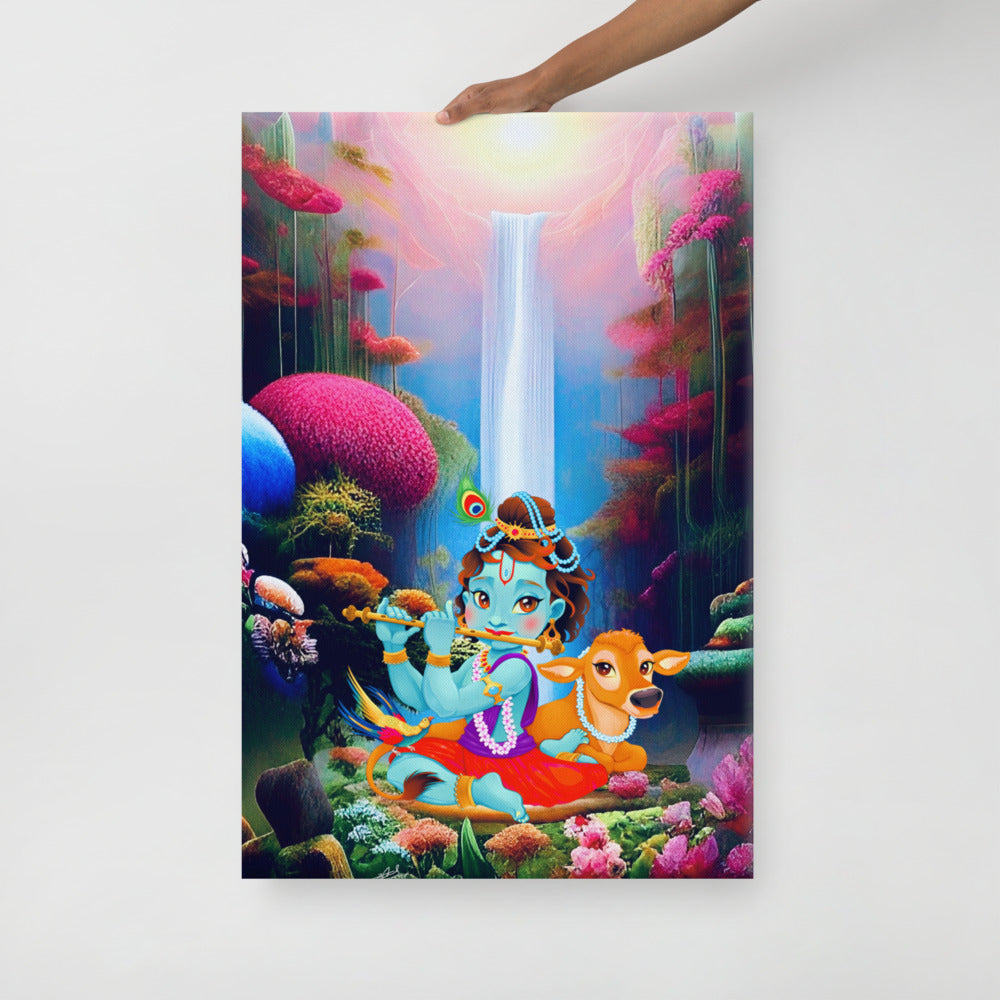 Krishna Large Canvas | Limited Edition Design