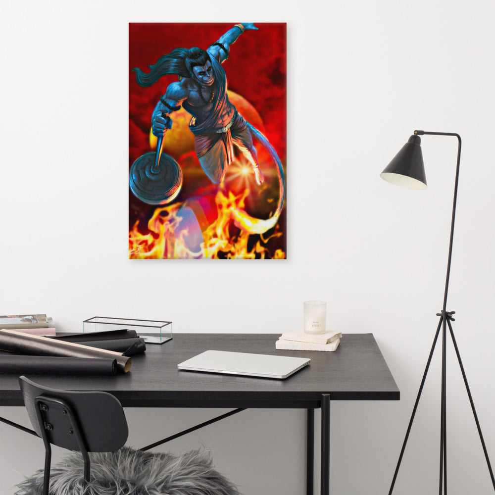 Hanuman Large Canvas | Limited Edition Design