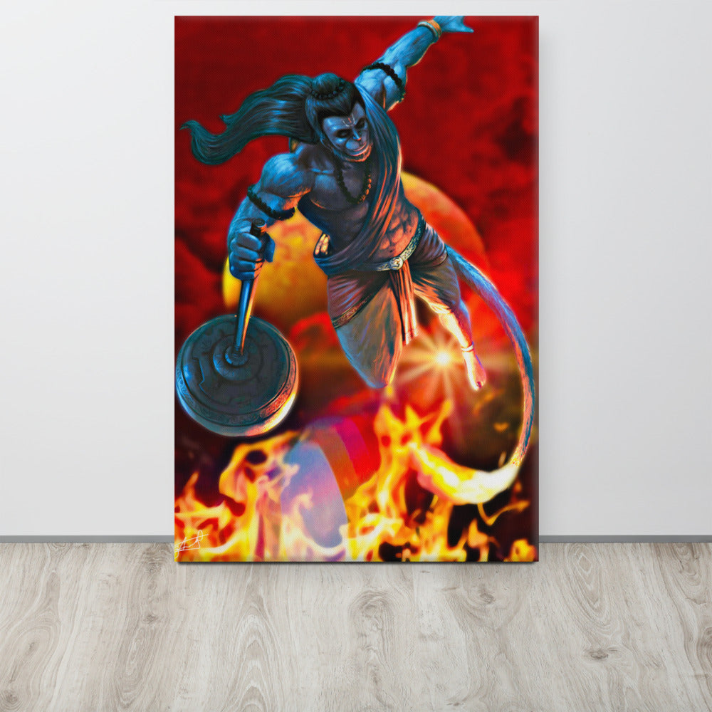 Hanuman Large Canvas | Limited Edition Design