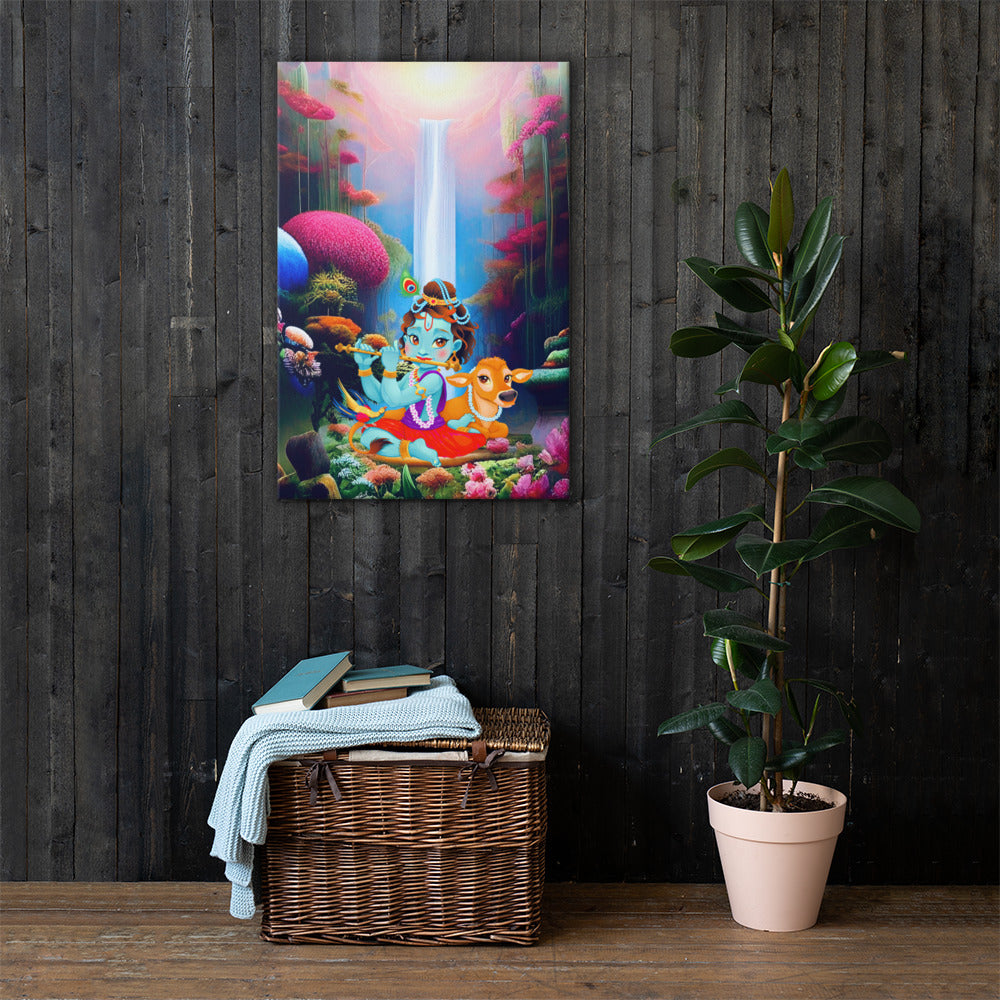 Krishna Large Canvas | Limited Edition Design