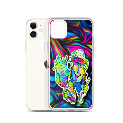 Designer Kool-Aid Man iPhone® Clear Case | Available for most iPhone® models | Wireless Charging Compatible