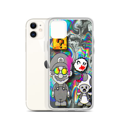 Designer Super-Mario and Toad iPhone® Clear Case | Available for most iPhone® models | Wireless Ch