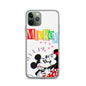 Designer Mickey-Mouse and Minnie-Mouse iPhone® Clear Case | Available for most iPhone® models | Wireless Charging Compatible