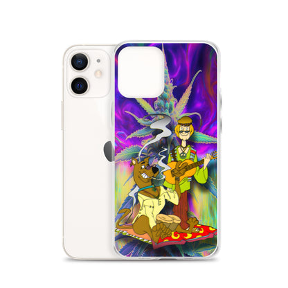 Designer Scooby-Doo and Shaggy iPhone® Clear Case | Available for most iPhone® models | Wireless Charging Compatible