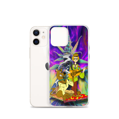 Designer Scooby-Doo and Shaggy iPhone® Clear Case | Available for most iPhone® models | Wireless Charging Compatible