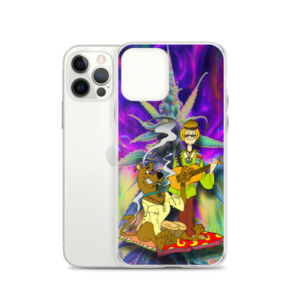 Designer Scooby-Doo and Shaggy iPhone® Clear Case | Available for most iPhone® models | Wireless Charging Compatible