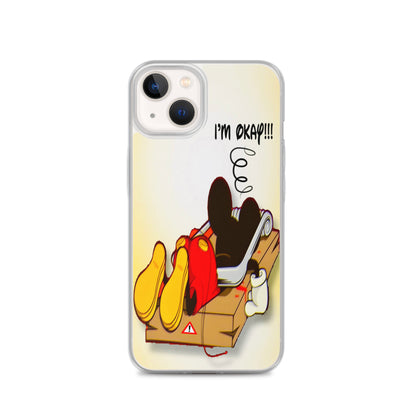 Designer Mickey-Mouse iPhone® Clear Case | Available for most iPhone® models | Wireless Charging Compatible