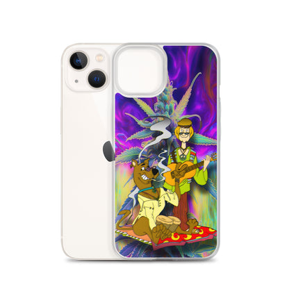 Designer Scooby-Doo and Shaggy iPhone® Clear Case | Available for most iPhone® models | Wireless Charging Compatible