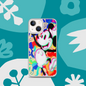 Mickey-Mouse iPhone® Clear Case | 3D Glitch Effect | Available for most iPhone® models | Wireless Charging Compatible