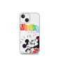 Designer Mickey-Mouse and Minnie-Mouse iPhone® Clear Case | Available for most iPhone® models | Wireless Charging Compatible