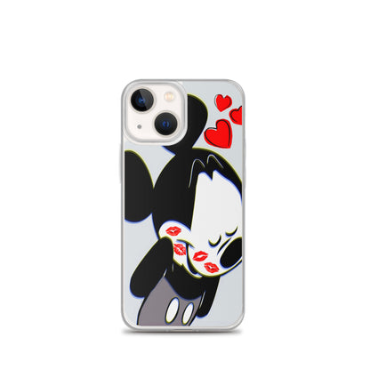 Designer Mickey-Mouse iPhone® Clear Case | Available for most iPhone® models | Wireless Charging Compatible