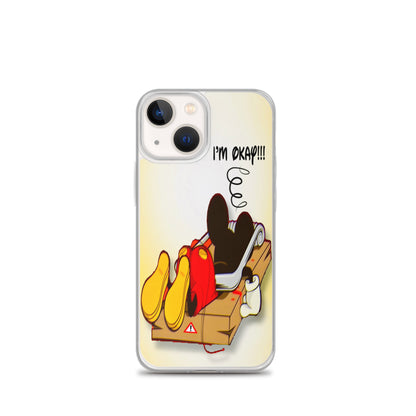 Designer Mickey-Mouse iPhone® Clear Case | Available for most iPhone® models | Wireless Charging Compatible