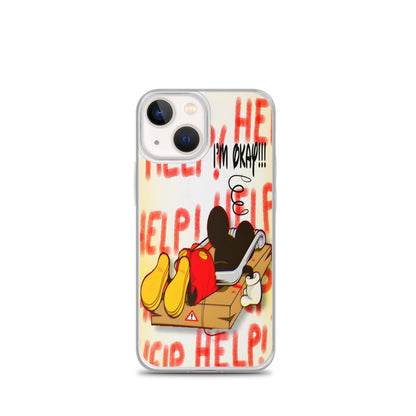 Designer Mickey-Mouse iPhone® Clear Case | Available for most iPhone® models | Wireless Charging Compatible