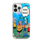 Designer Rick and Morty iPhone® Clear Case | Available for most iPhone® models | Wireless Charging Compatible