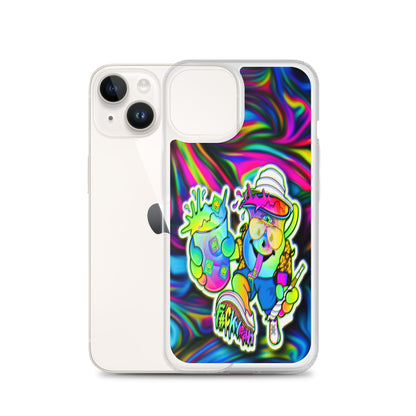 Designer Kool-Aid Man iPhone® Clear Case | Available for most iPhone® models | Wireless Charging Compatible