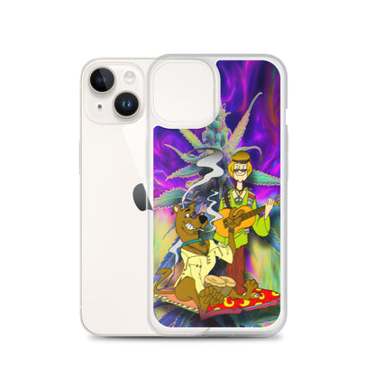 Designer Scooby-Doo and Shaggy iPhone® Clear Case | Available for most iPhone® models | Wireless Charging Compatible