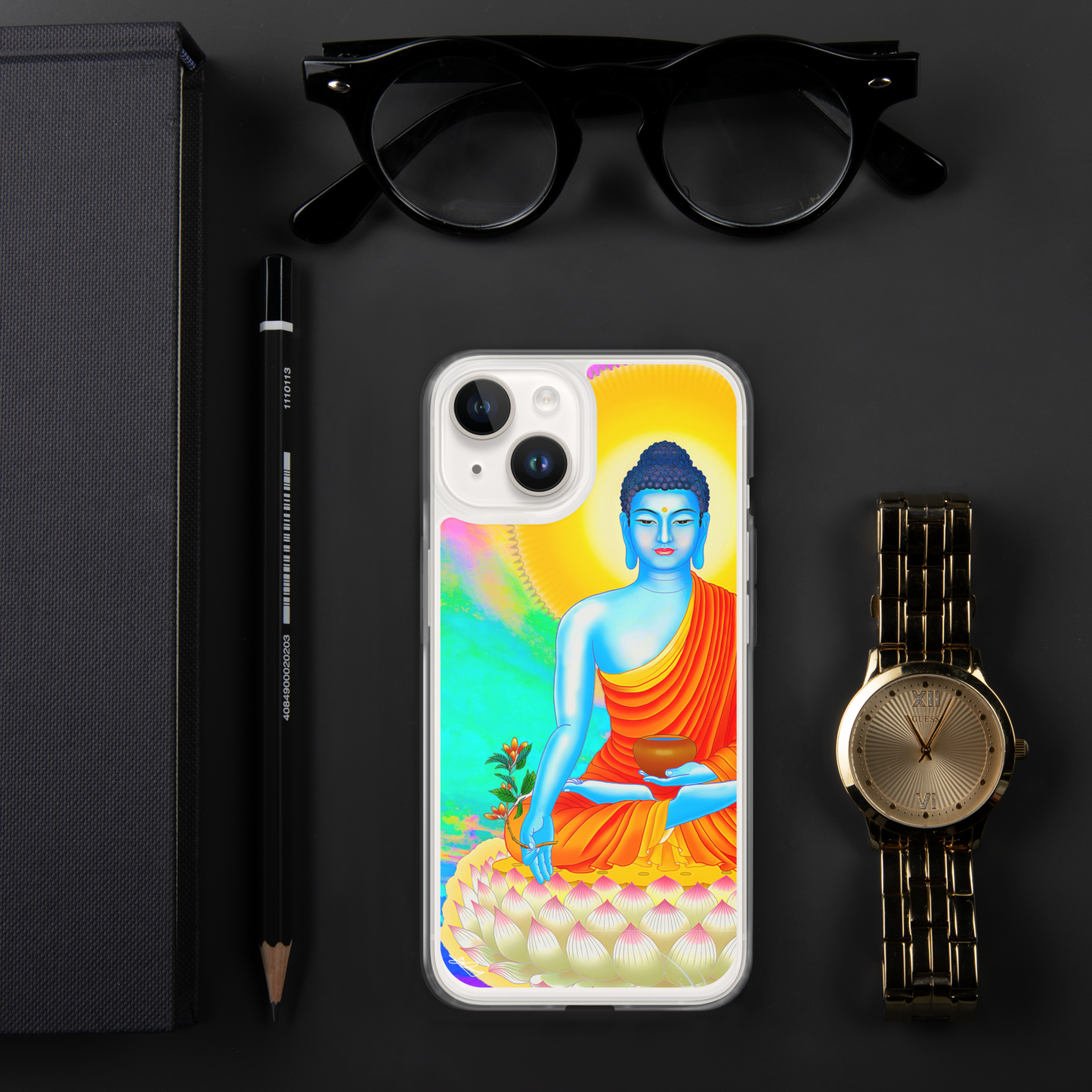 Buddha iPhone® Clear Case | Available for most iPhone® models | Wireless Charging Compatible