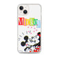 Designer Mickey-Mouse and Minnie-Mouse iPhone® Clear Case | Available for most iPhone® models | Wireless Charging Compatible