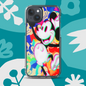 Mickey-Mouse iPhone® Clear Case | 3D Glitch Effect | Available for most iPhone® models | Wireless Charging Compatible