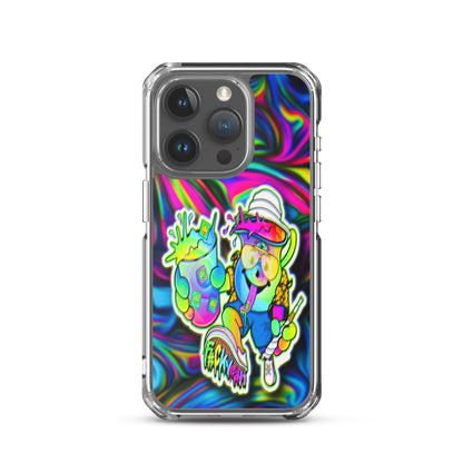 Designer Kool-Aid Man iPhone® Clear Case | Available for most iPhone® models | Wireless Charging Compatible