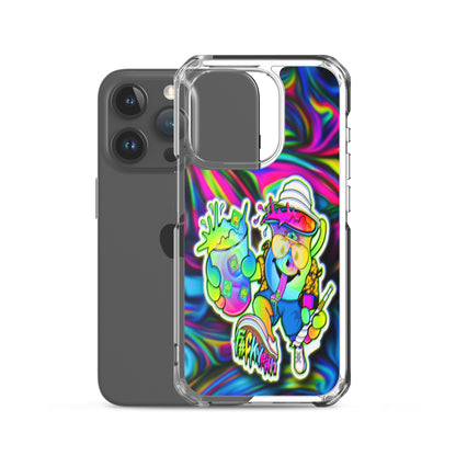 Designer Kool-Aid Man iPhone® Clear Case | Available for most iPhone® models | Wireless Charging Compatible