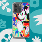 Mickey-Mouse iPhone® Clear Case | 3D Glitch Effect | Available for most iPhone® models | Wireless Charging Compatible