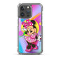 Designer Minnie-Mouse iPhone® Clear Case | Available for most iPhone® models | Wireless Charging Compatible