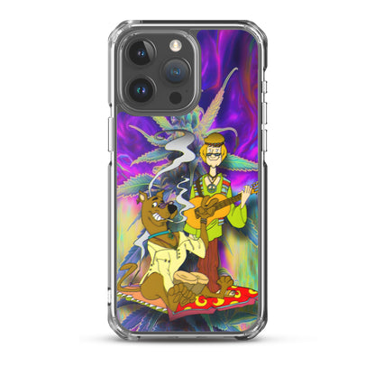 Designer Scooby-Doo and Shaggy iPhone® Clear Case | Available for most iPhone® models | Wireless Charging Compatible