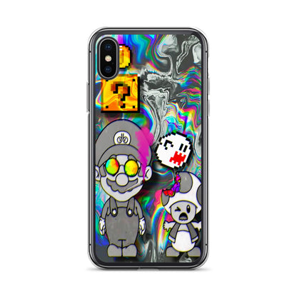 Designer Super-Mario and Toad iPhone® Clear Case | Available for most iPhone® models | Wireless Ch